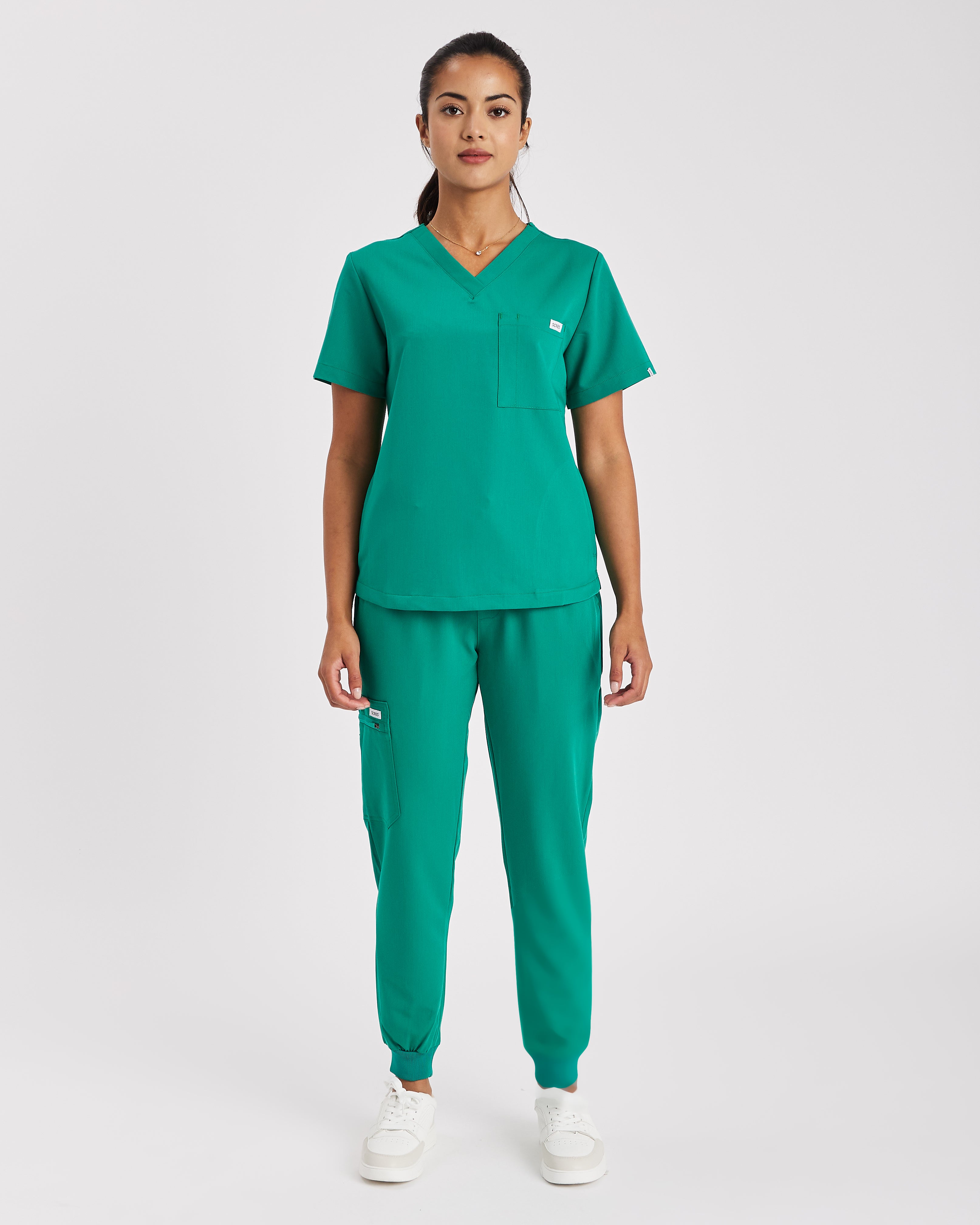 Womens Green Medical Joggers | Ladies Surgical Bottoms – SCRBS